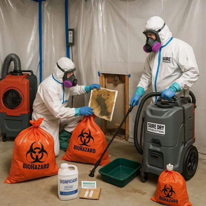Contaminated Water Handling Protocols process in Red Hill, SC