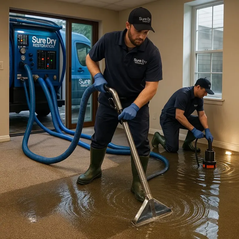 Water Extraction and Removal process in Red Hill, SC